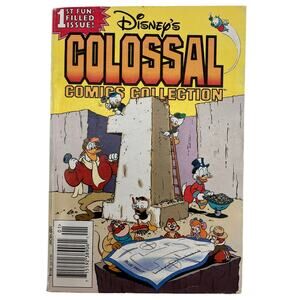 Vintage 1991 Disney's Colossal Comics Collection 1st Issue Duck Tales Chip Dale
